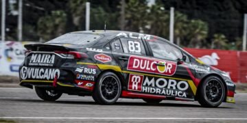 Facundo Ardusso probó su Corolla de Clase Tres en San Nicolás