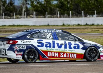 A falta de dos fechas para el final de temporada, Agustín Canapino probó en San Nicolás