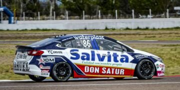 A falta de dos fechas para el final de temporada, Agustín Canapino probó en San Nicolás