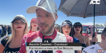 Agustín Canapino y su final en San Nicolás: “No hubo posibilidad de pelear adelante”